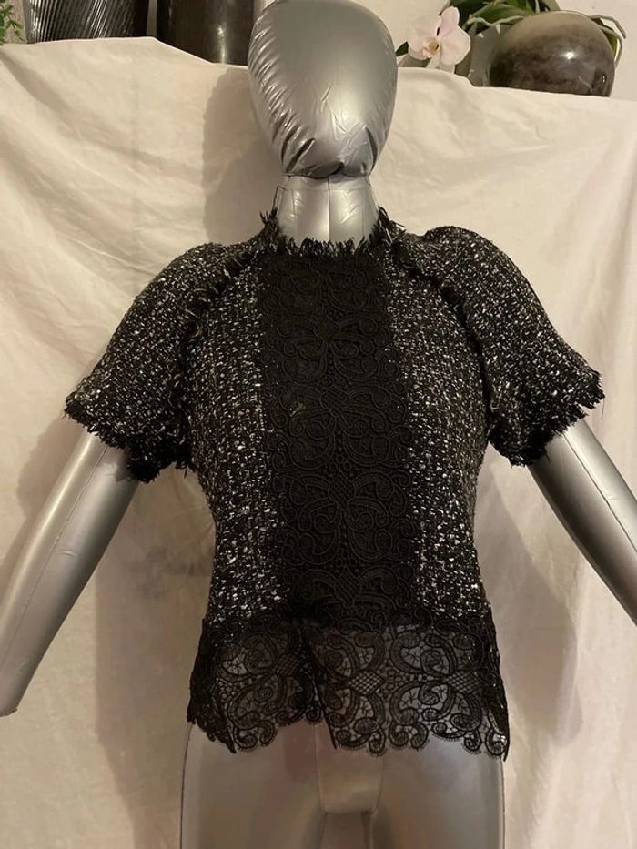 t-shirt Zara noir taille M