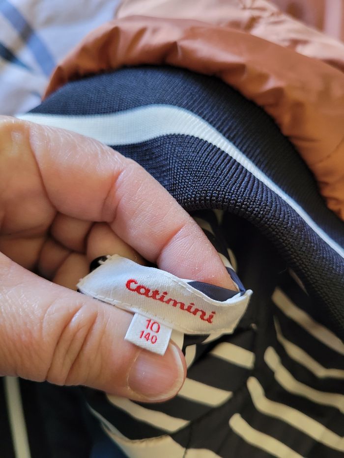 doudoune réversible sans manche catimini 10ans (12e) - photo numéro 6