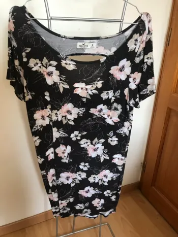 Robe motif fleur