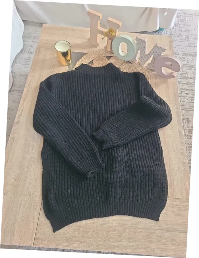 Pull noir taille 38 - photo numéro 3