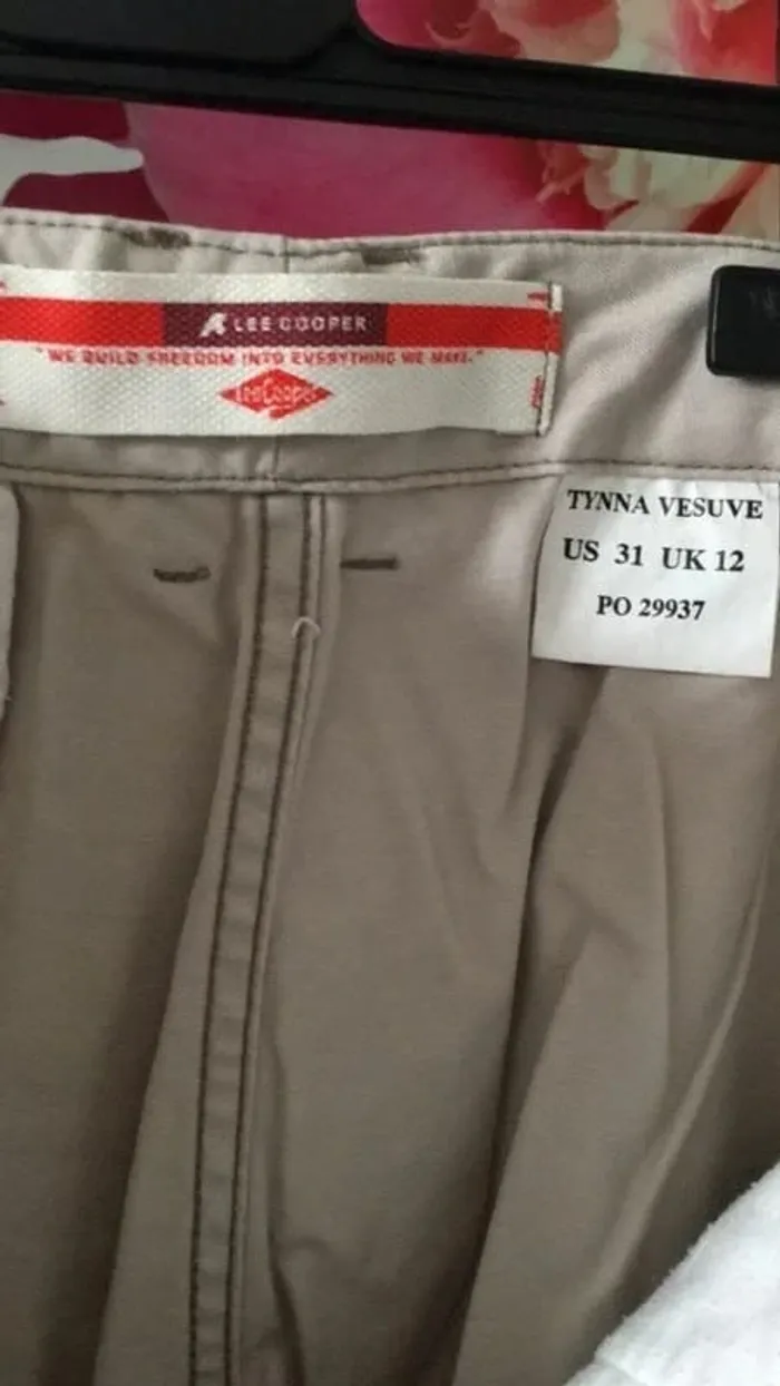 Bermuda / short long Lee Cooper - photo numéro 3