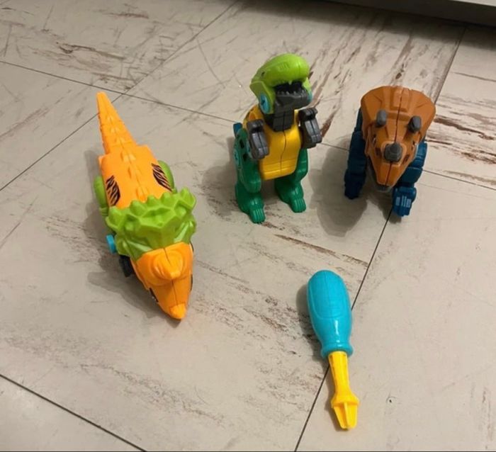 Lot dinosaure à construire et déconstruire Amazon jouets - photo numéro 3
