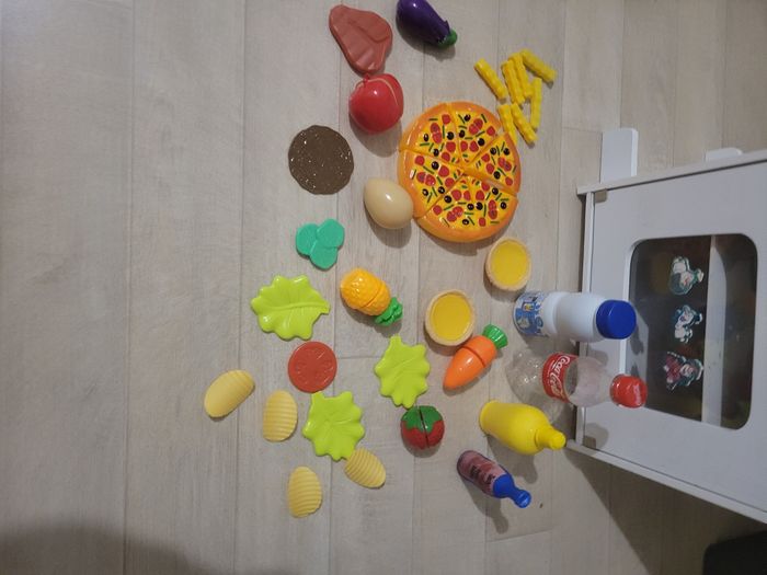 Cuisinière en bois avec accessoires - photo numéro 6