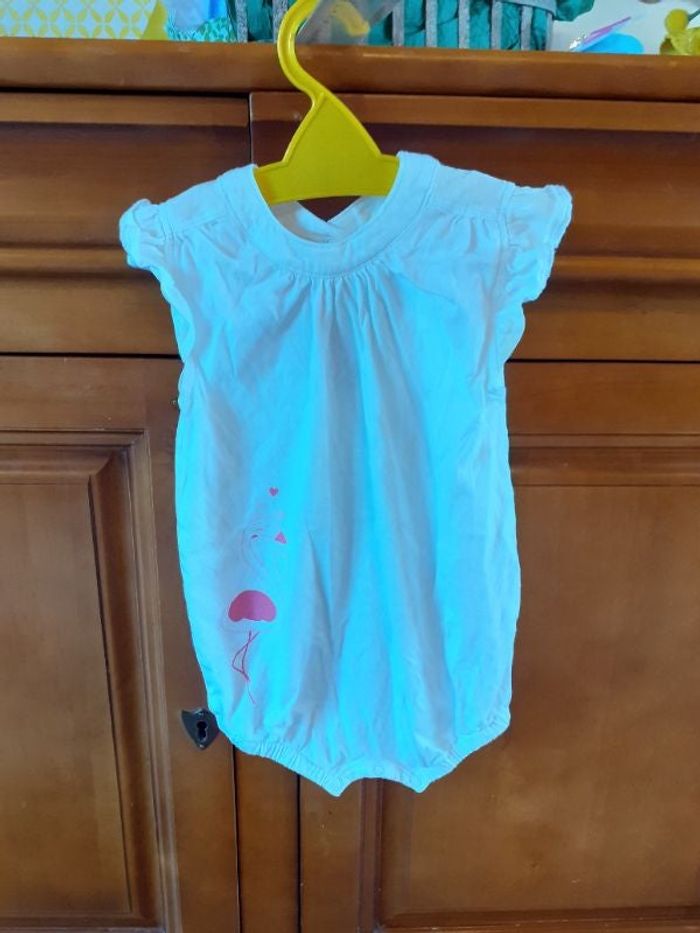 Barboteuse flamant rose