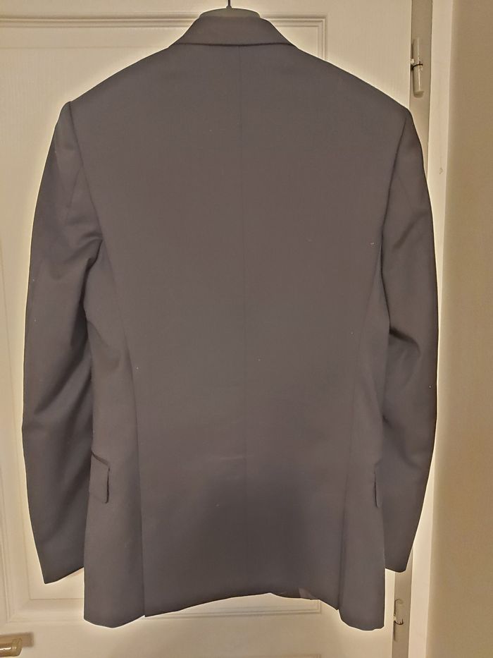 Veste de costume homme bleu marine foncé T. 44 - photo numéro 2