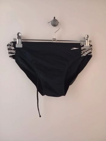 Slip de bain noir speedo homme taille S