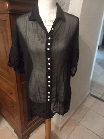 Chemise transparente