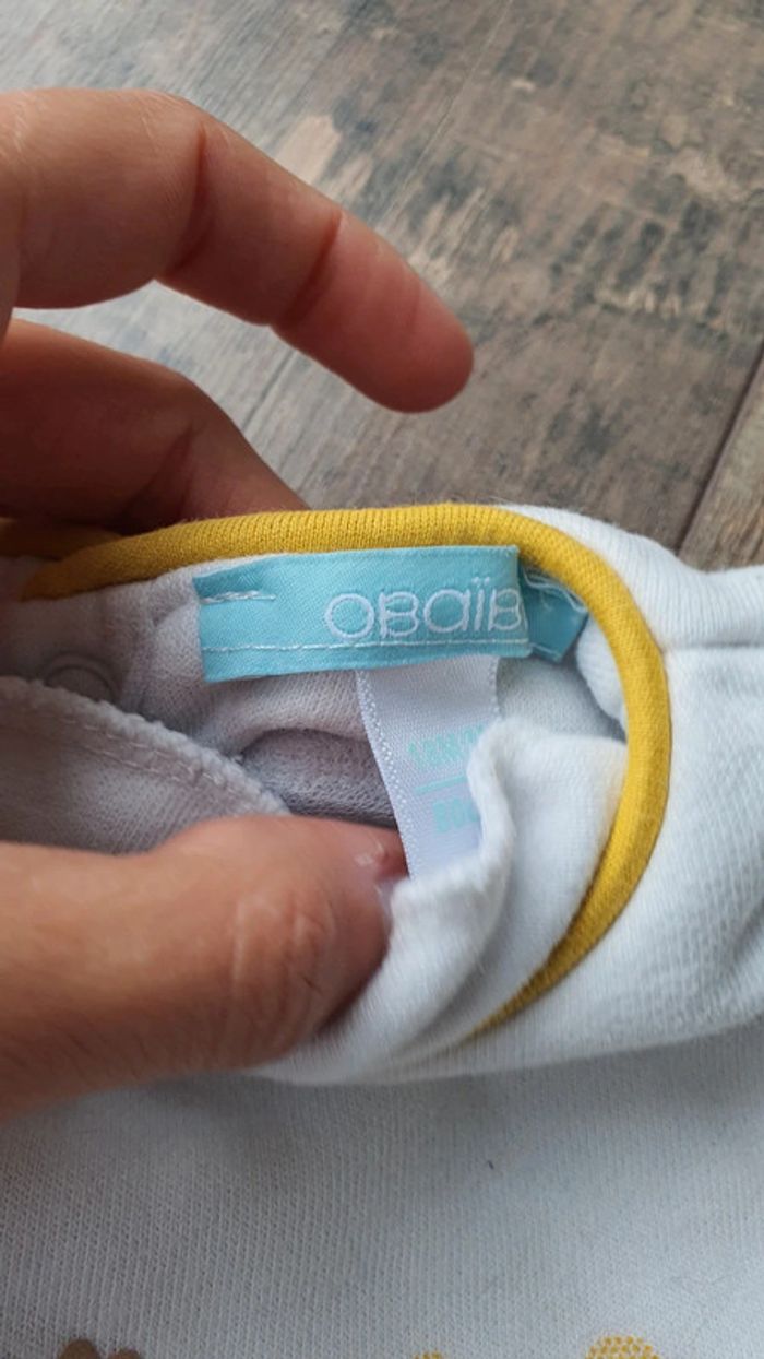 Sweat Obaïbi 18 mois en très bon état - photo numéro 3