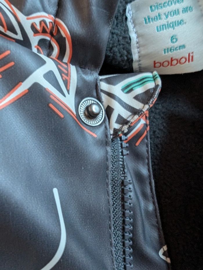 Manteau boboli gomme 6 ans - photo numéro 5