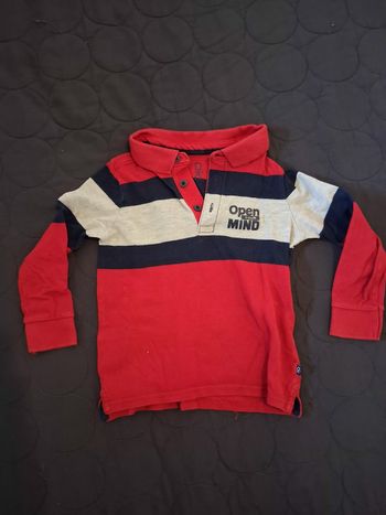 Polo manches longues 3 ans