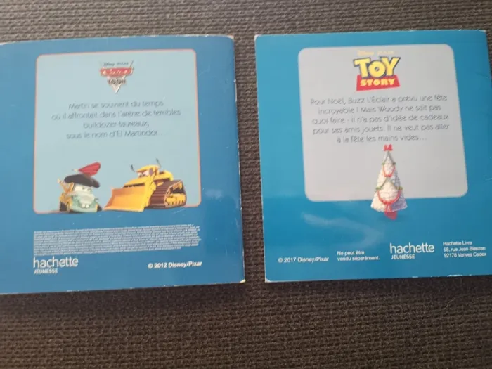 Lot 2 livres Disney pixar - photo numéro 2