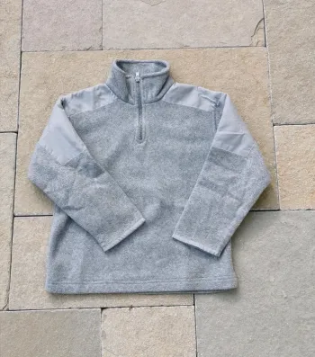Sweat pull polaire gris 6 ans