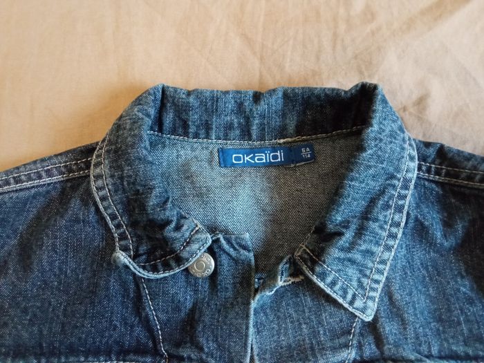 Veste en jean bleu OKAIDI garçon 6 Ans - photo numéro 3