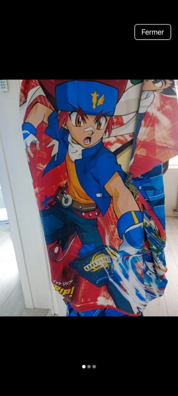 Housse de couette beyblade 