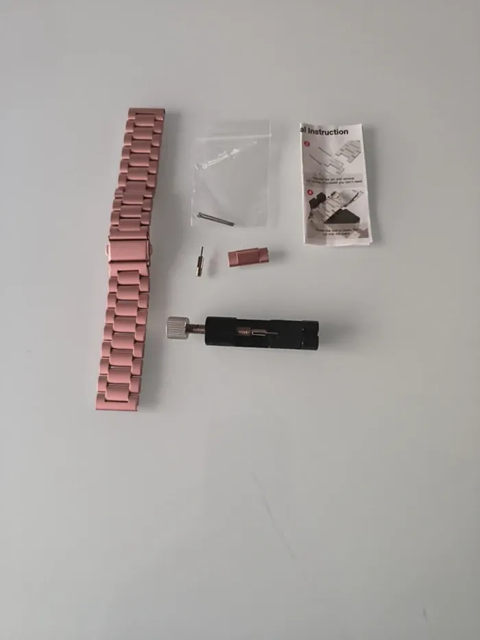 bracelet acier galaxy watch active 2/watch 4 - photo numéro 4