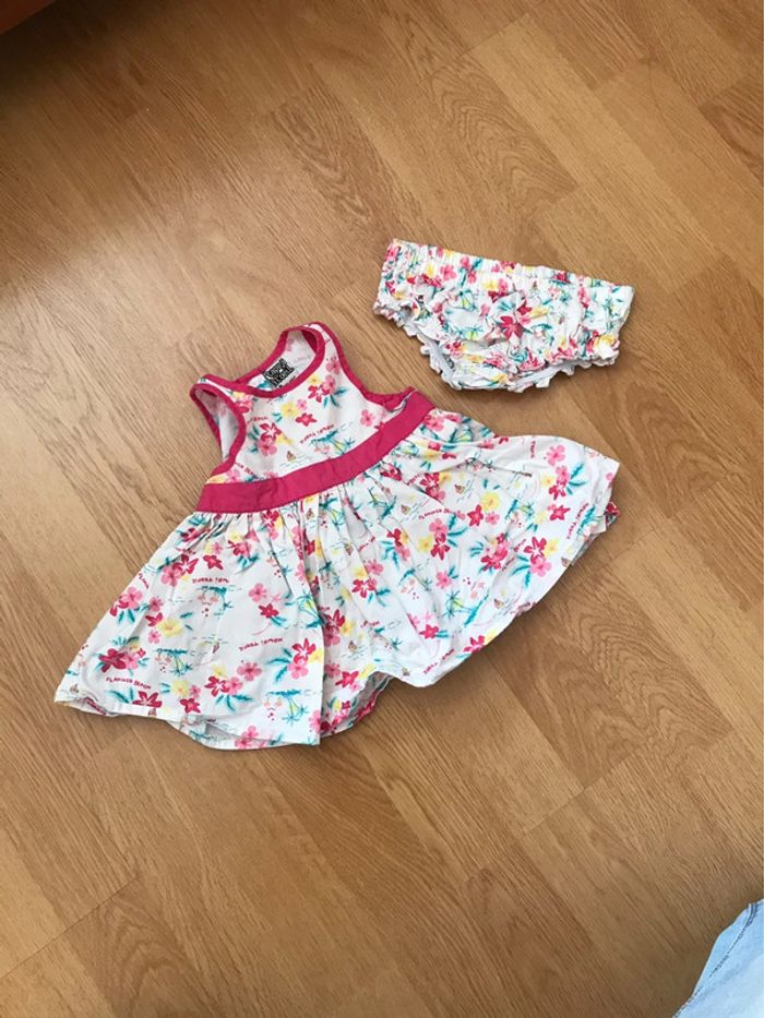 Robe et son bloomer tape à l’œil 6 mois