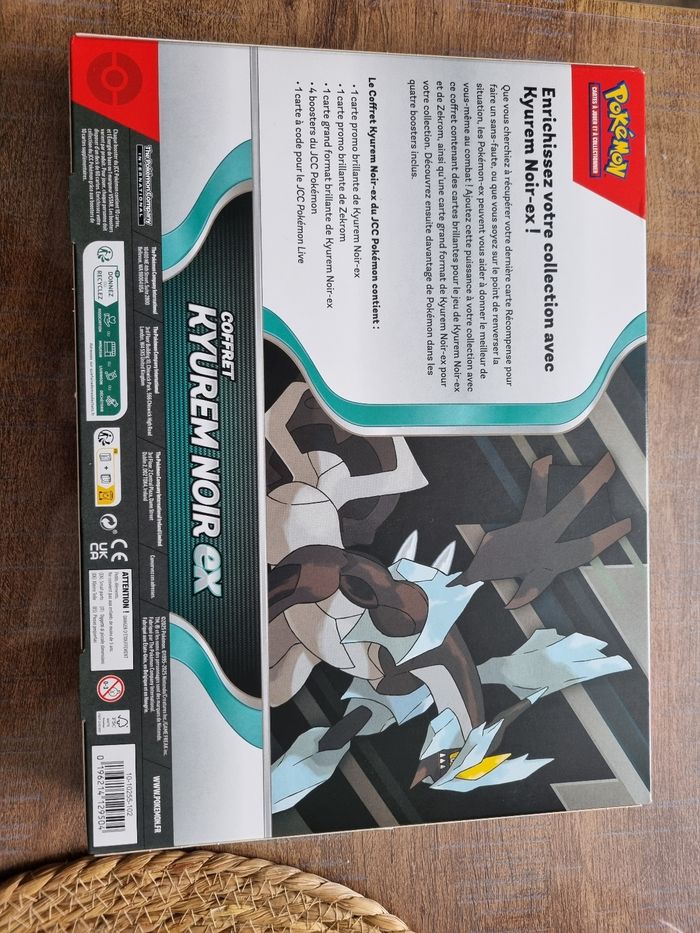 coffret kyurem noir ex - photo numéro 2