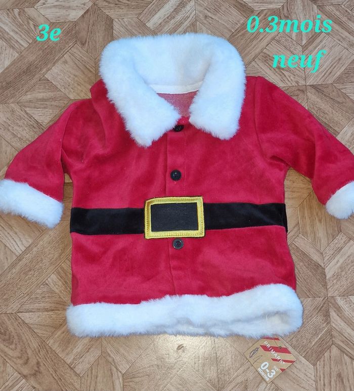 Pull noel 3mois neuf