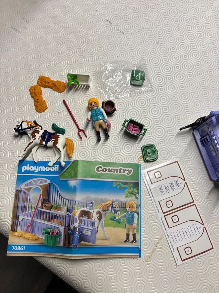 Box poney playmobil country 70861 - photo numéro 8