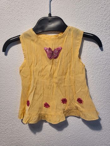 Robe - Jaune - 6 mois