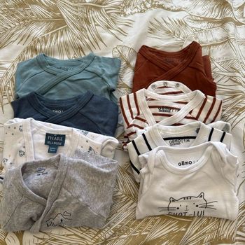 Lot bodies manche longue