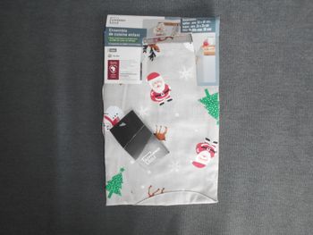 Ensemble de cuisine enfant (toque + tablier) motifs "Noël" neuf