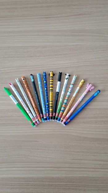 Lot de 14 stylos effaçables Legami 