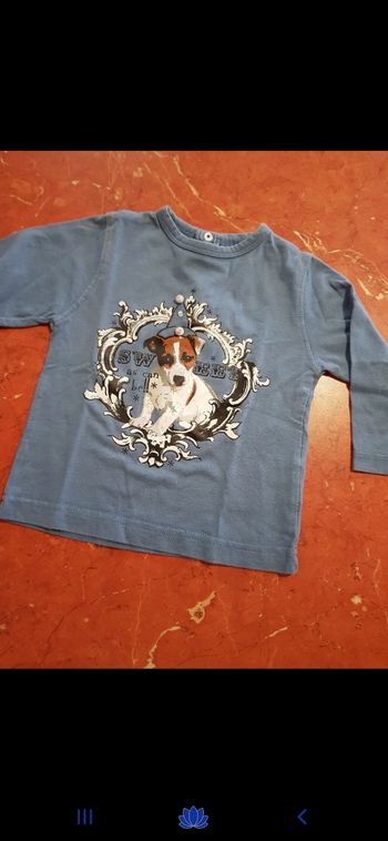 T.shirt bébé taille 12 mois