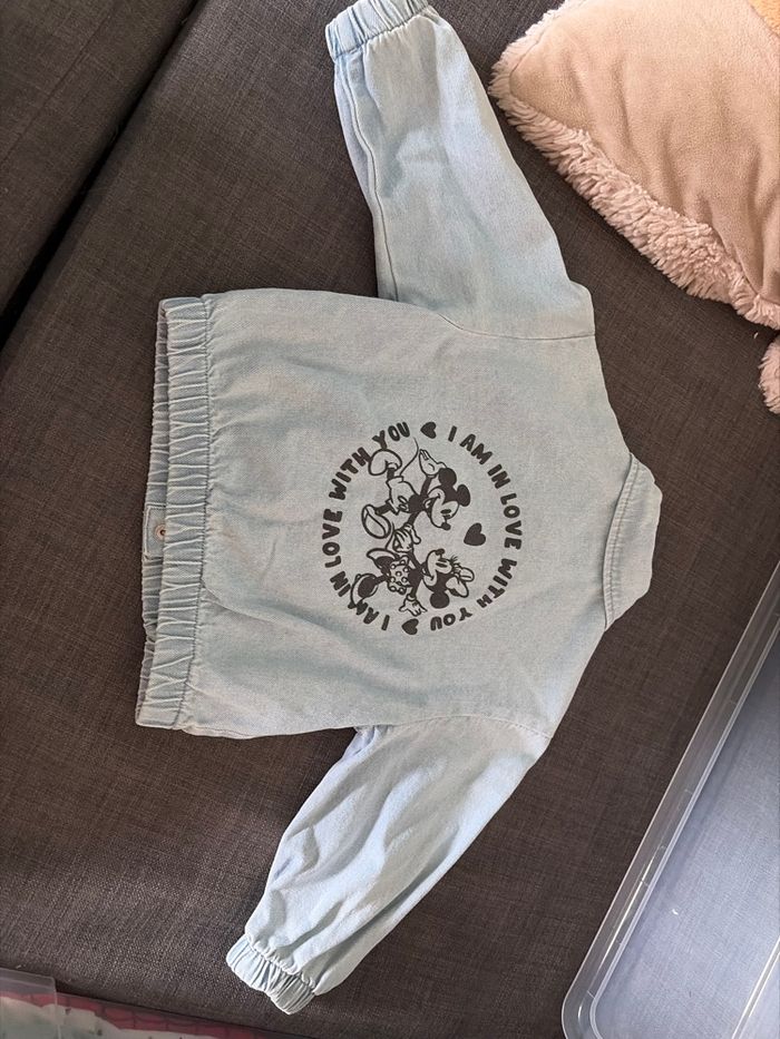 Veste en jean Minnie fille - photo numéro 3