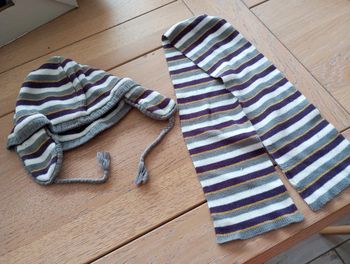 Ensemble bonnet echarpe