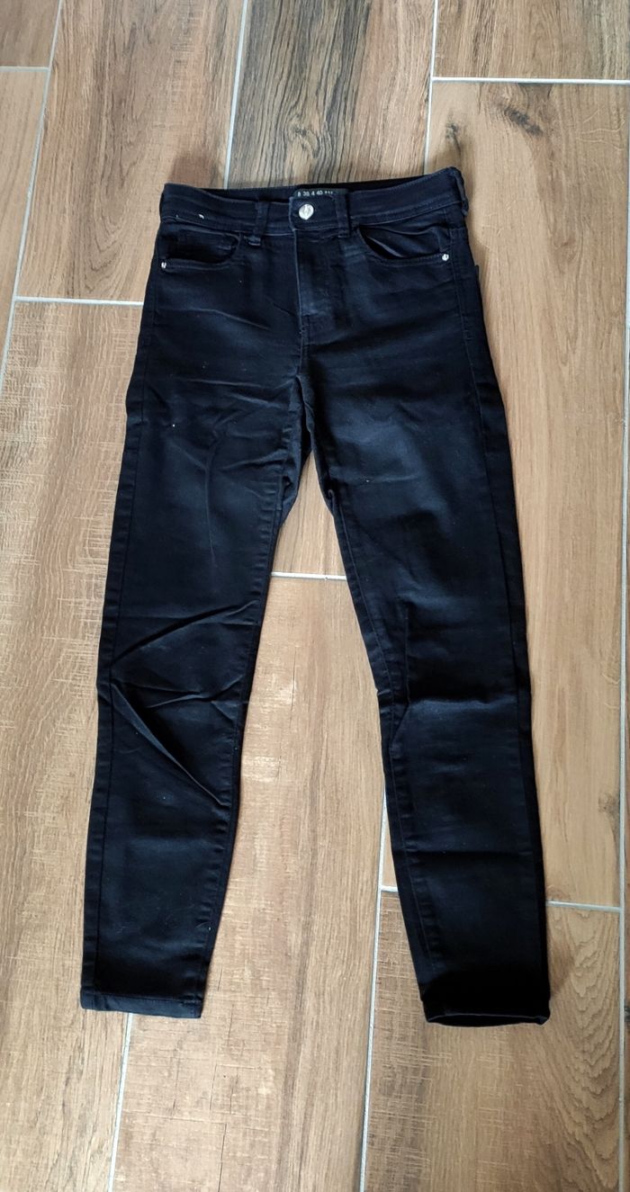 Pantalon jeans noir