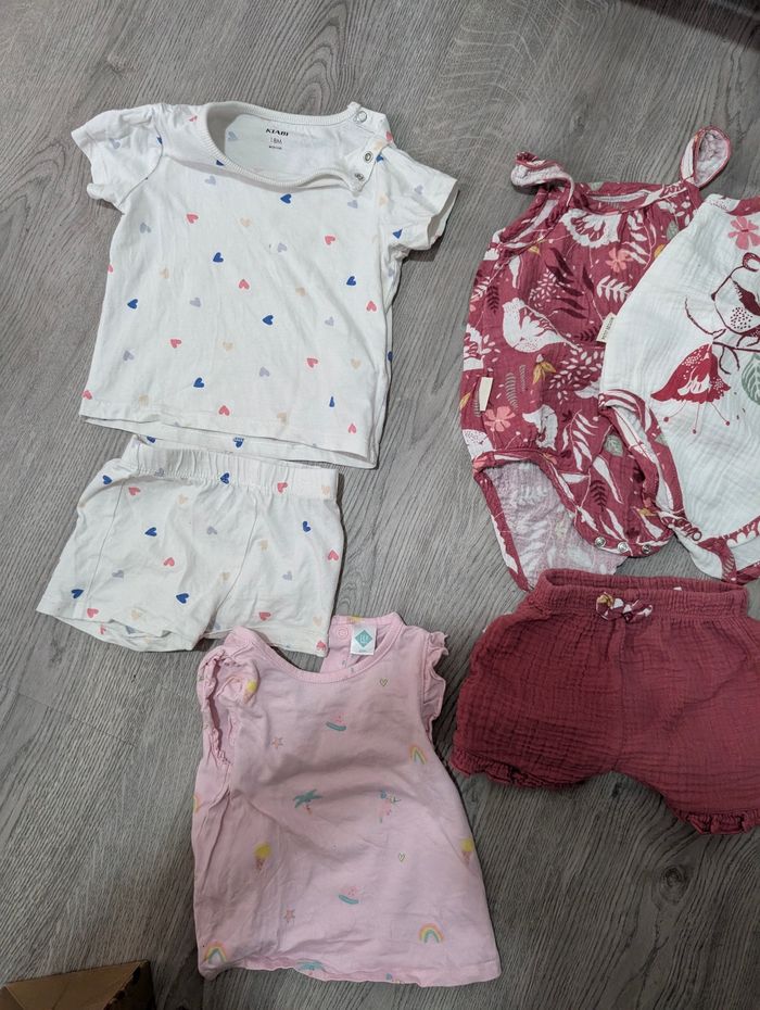 Lot 18m filles été