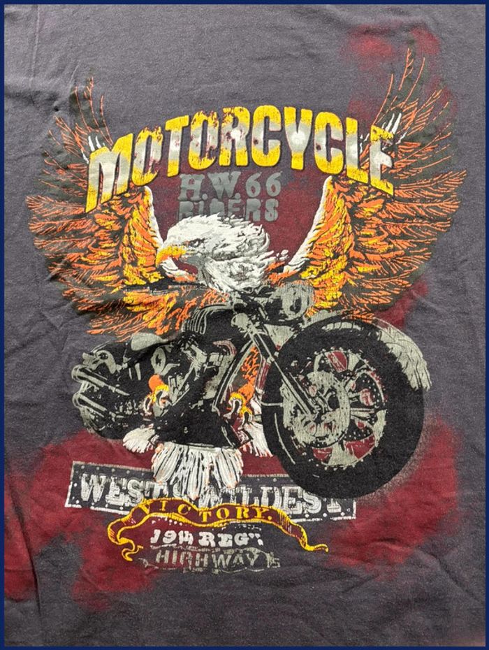 T-Shirt Vintage Biker Atlas For Men taille XL - photo numéro 2