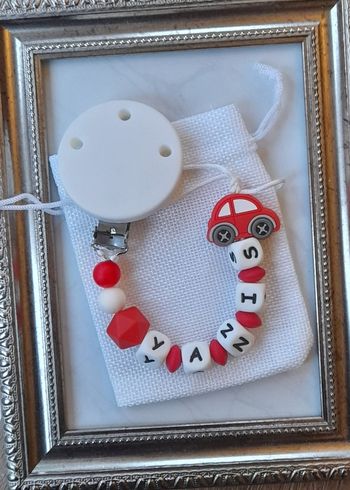 Attache tétine personnalisé