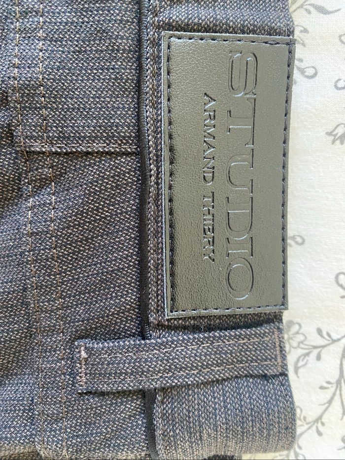 Pantalon marron Armand Thierry - photo numéro 4