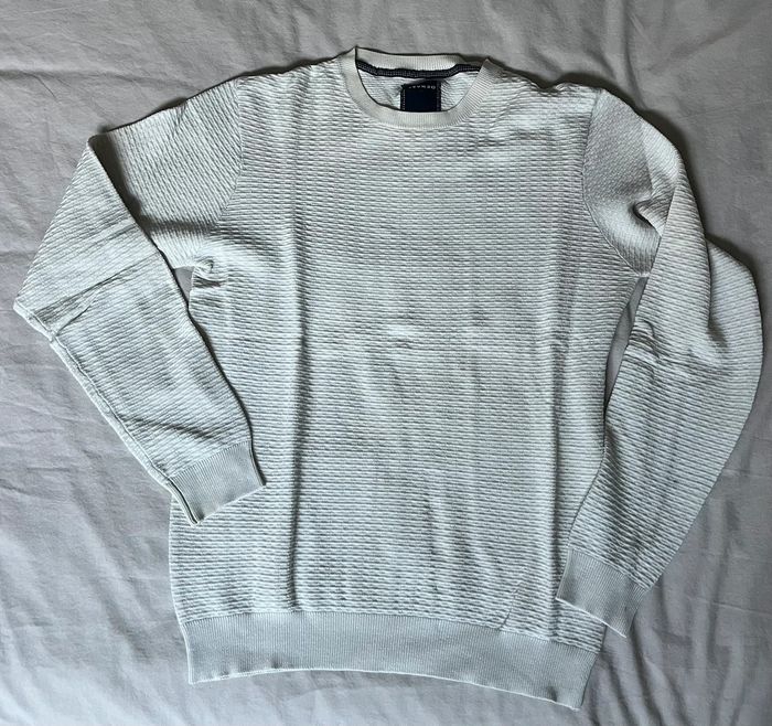 Pull crème, homme taille M. Devred. - photo numéro 2