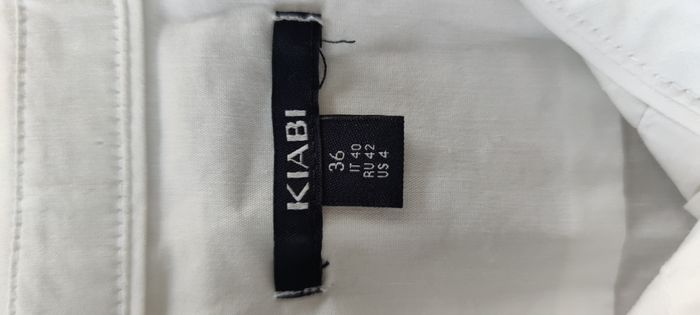 Chemise Kiabi femme 36 blanche – chic & élégante - photo numéro 8