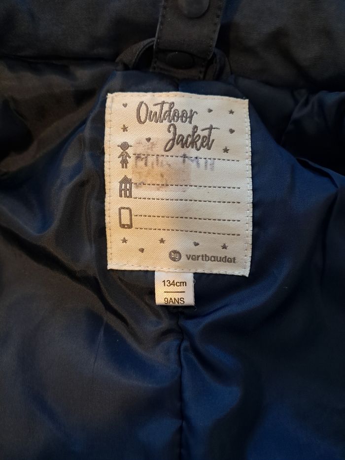 Blouson Verbaudet 9 ans TBEver - photo numéro 2