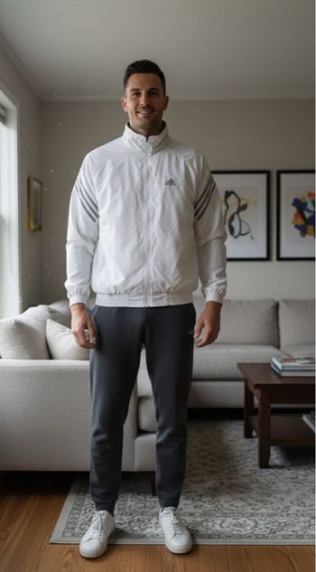 Veste jogging vintage homme  Adidas Taille L