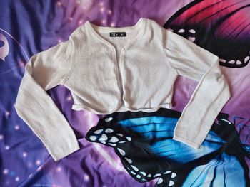 Gilet cour paillettes