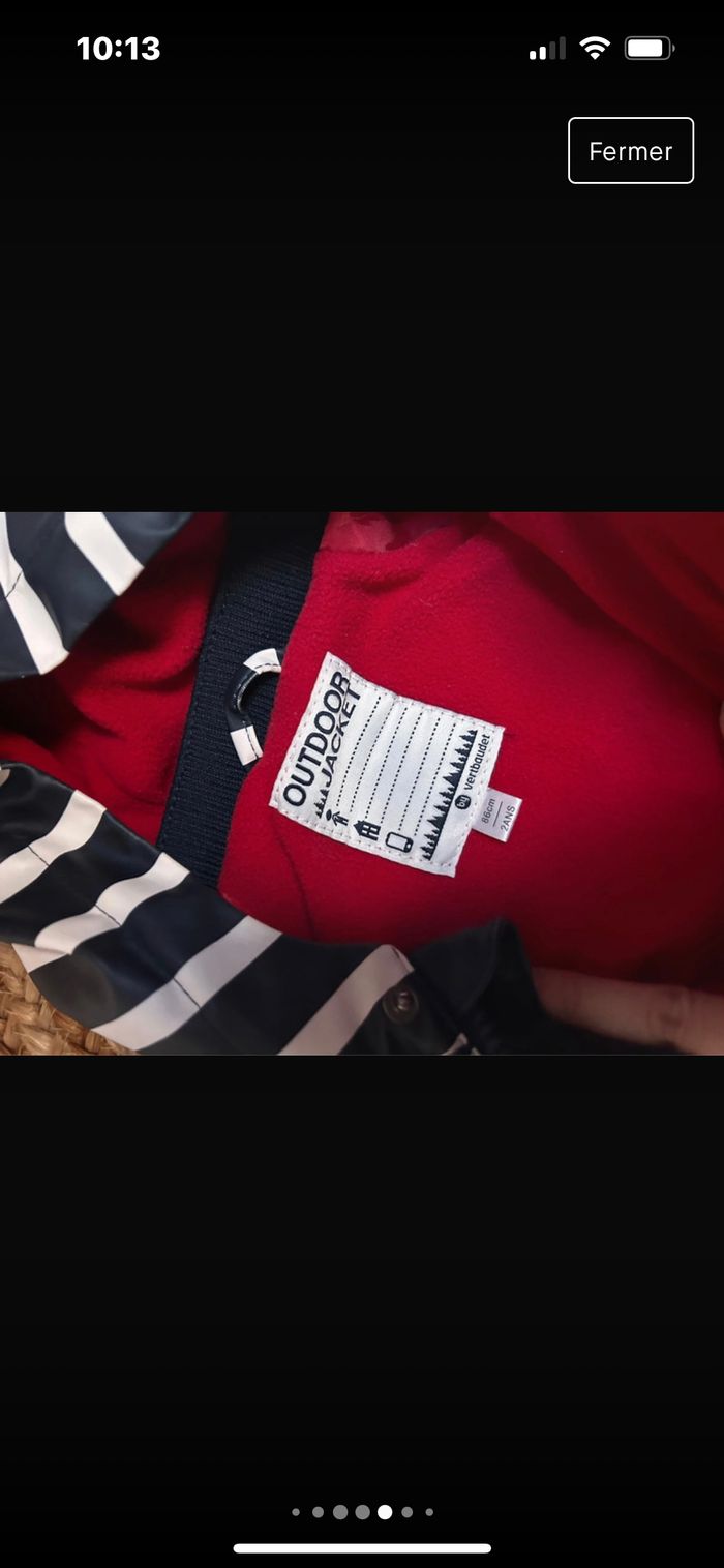 Manteau bébé taille 2 ans - photo numéro 5