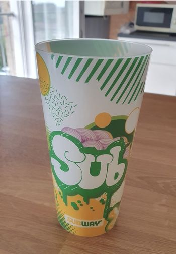 Écocup grande taille 50cL Subway Lapin collection