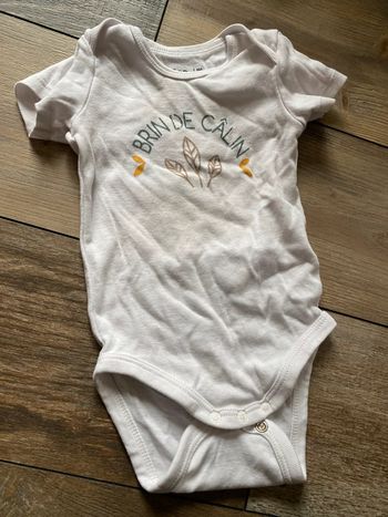 Body manches courtes 9 mois gémo