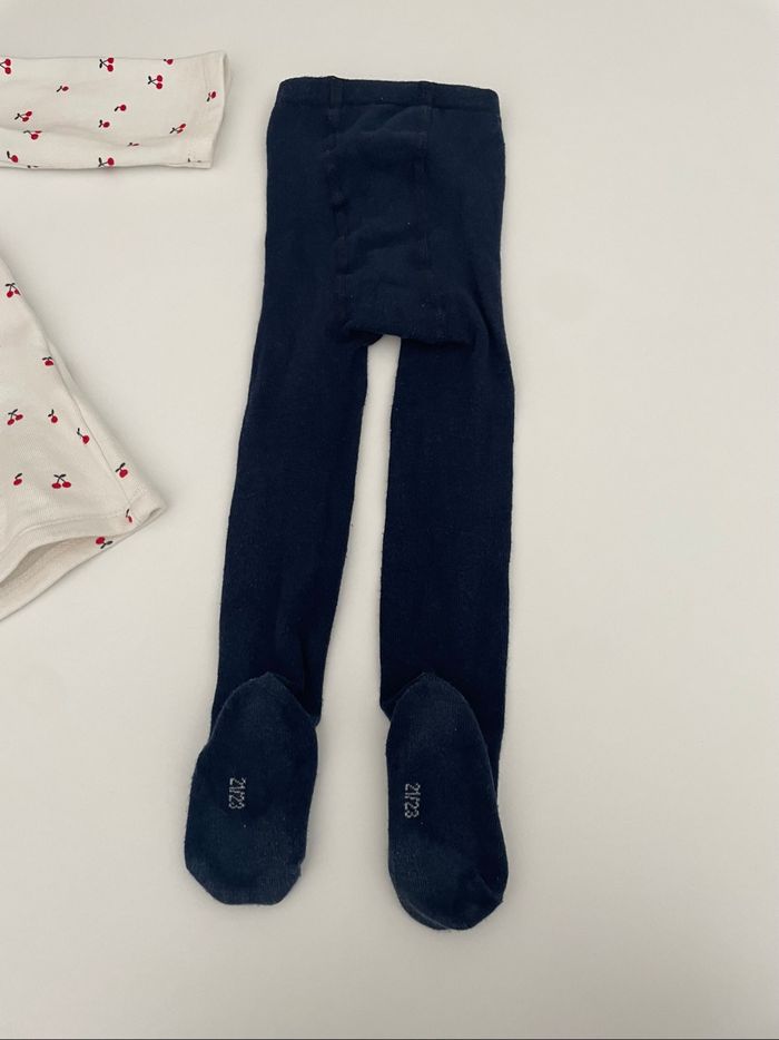 Ensemble robe + collants 24 mois fille - photo numéro 5