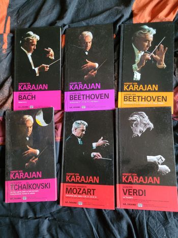 Herbert Von Karajan double ce et livret