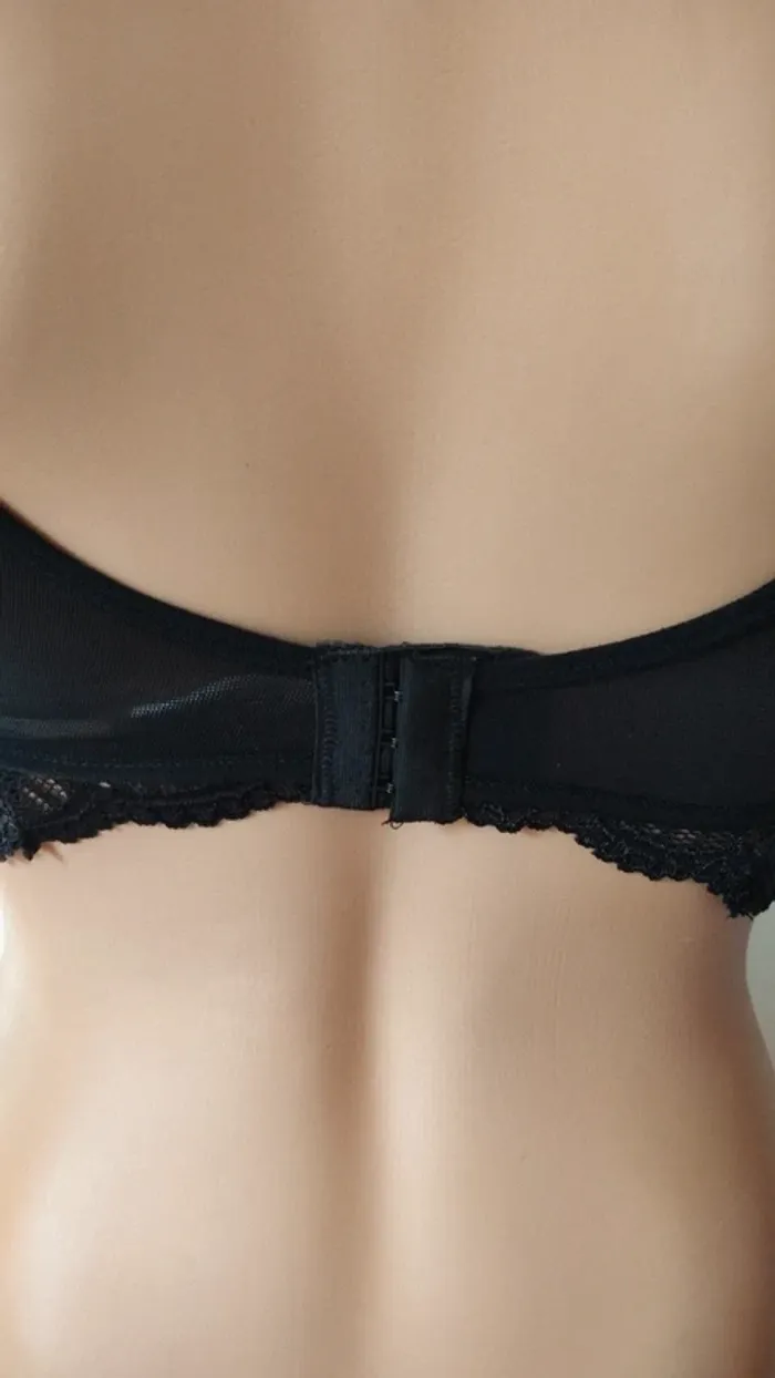 Soutien gorge noir taille l/xl bonnet b/c femme - photo numéro 8