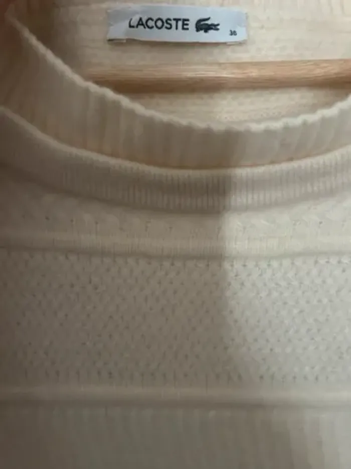 Robe pull Lacoste - photo numéro 3