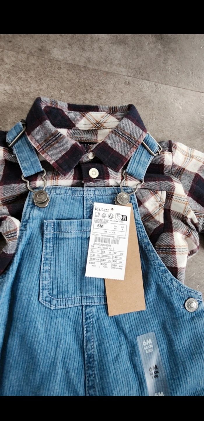 Chemise et salopette - photo numéro 2