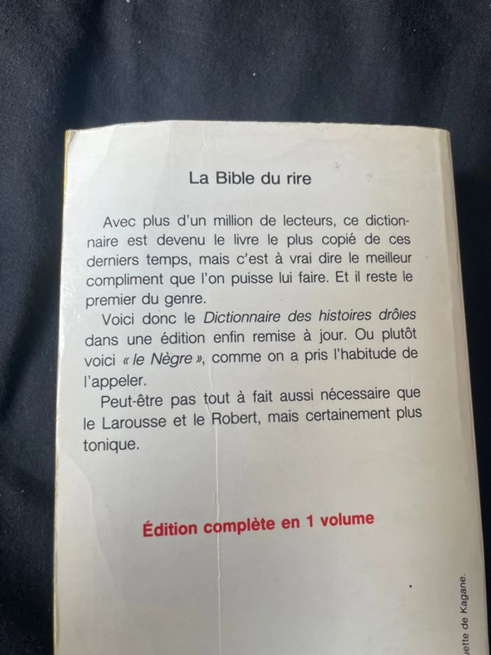 Dictionnaire des histoires drôle - photo numéro 2