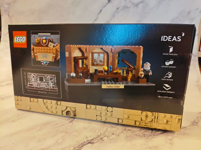 LEGO IDEAS 40595 Hommage à Galilée - EXCLUSIVITÉ 2023 - photo numéro 2